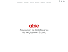 Tablet Screenshot of abie.es
